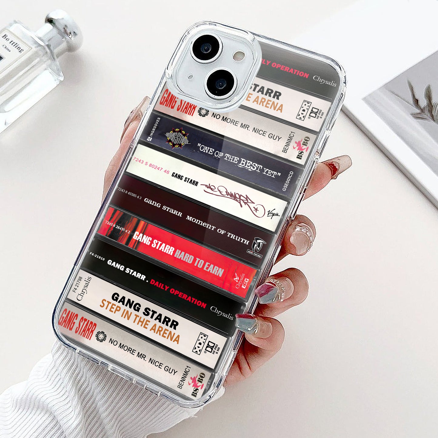 Gang Starr Albums Cassette Collection Retro Phone Case