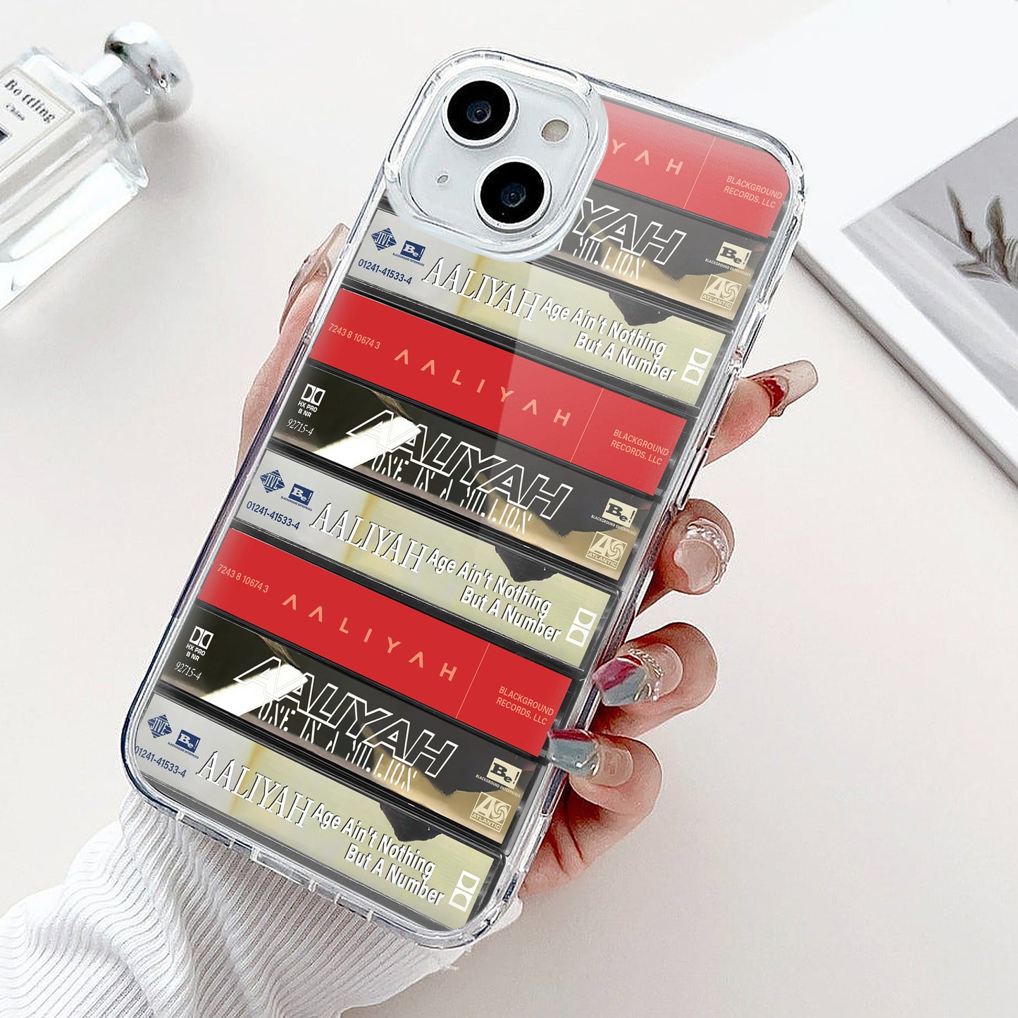 Aaliyah Albums Cassette Collection Retro Phone Case