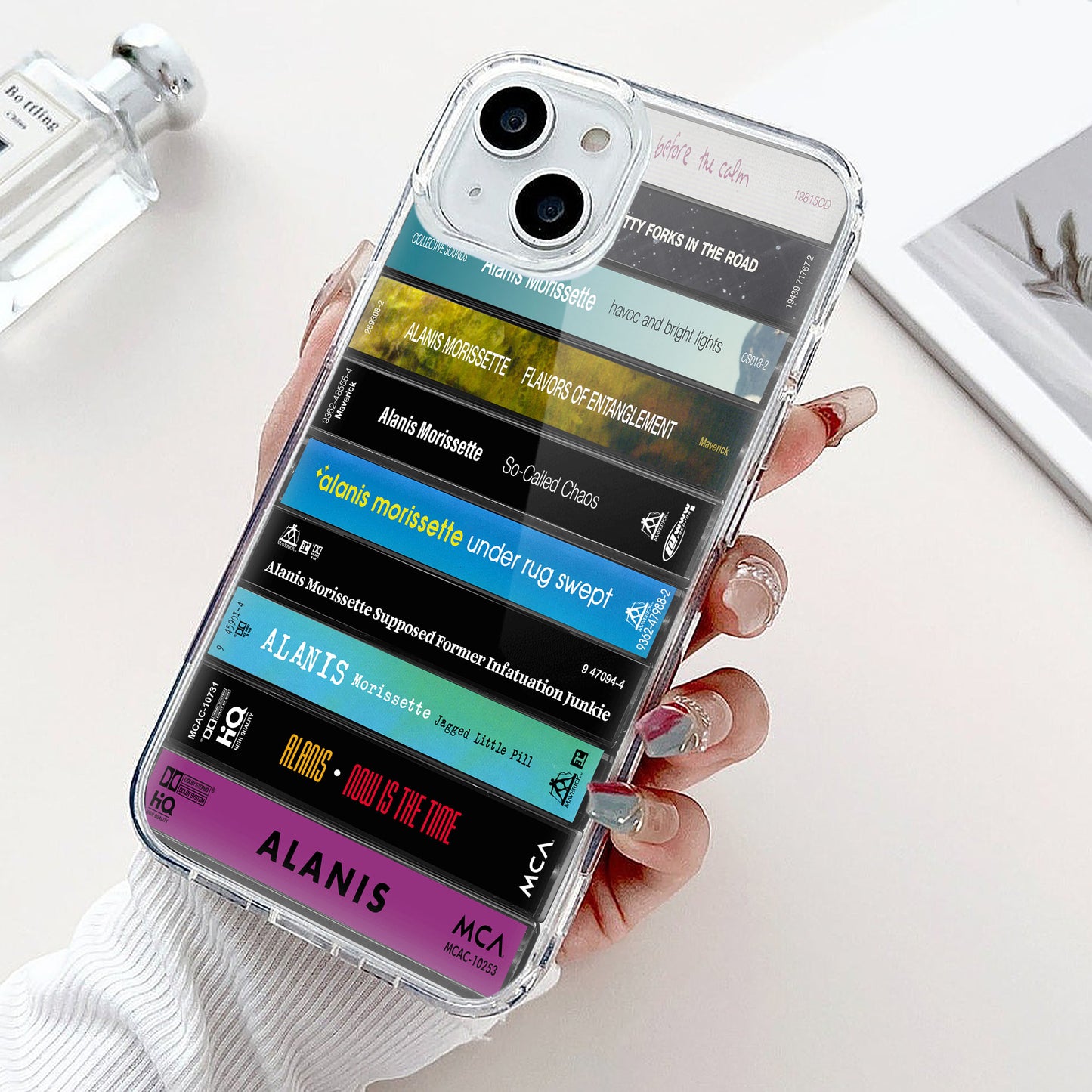 Alanis Morissette Albums Cassette Collection Retro Phone Case