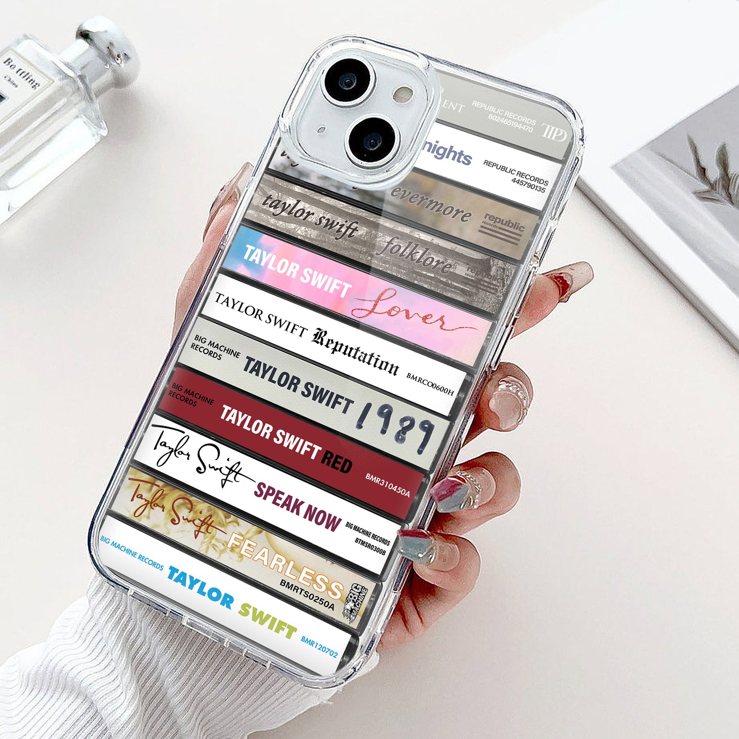 Taylor Swift Albums Cassette Collection Retro Phone Case