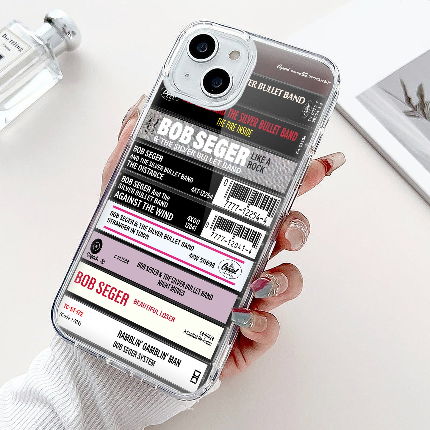 Bob Seger Albums Cassette Collection Retro Phone Case
