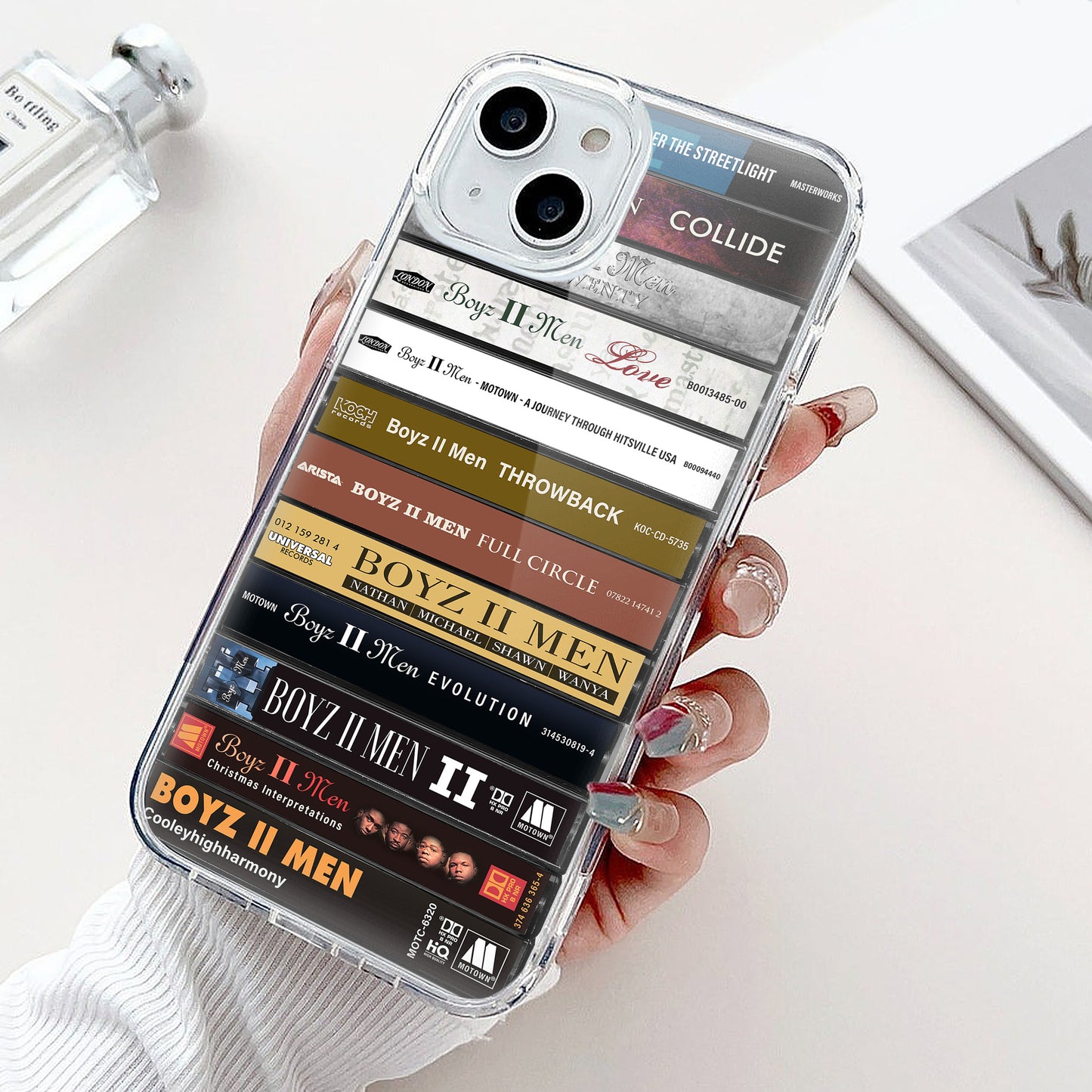 Boyz II Men Albums Cassette Collection Retro Phone Case