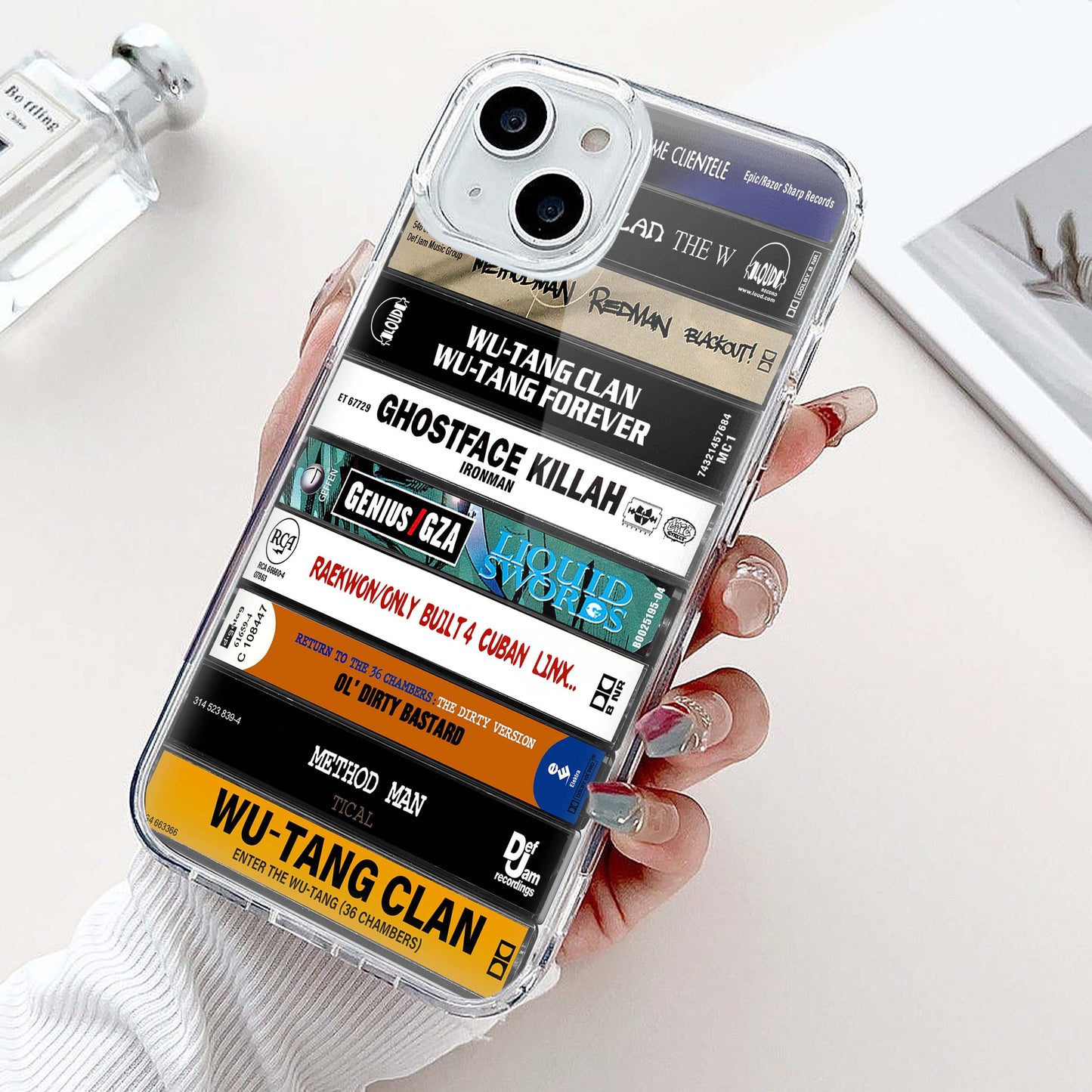 Wu-tang Clan Albums Cassette Collection Retro Phone Case