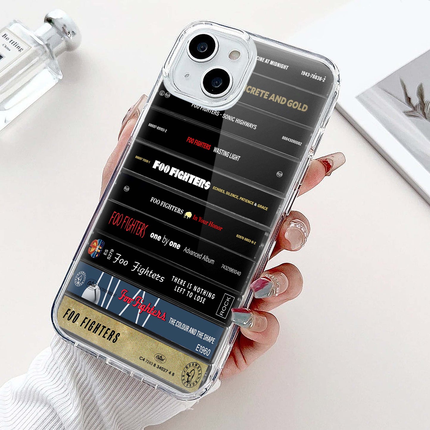 Foo Fighters Albums Cassette Collection Retro Phone Case