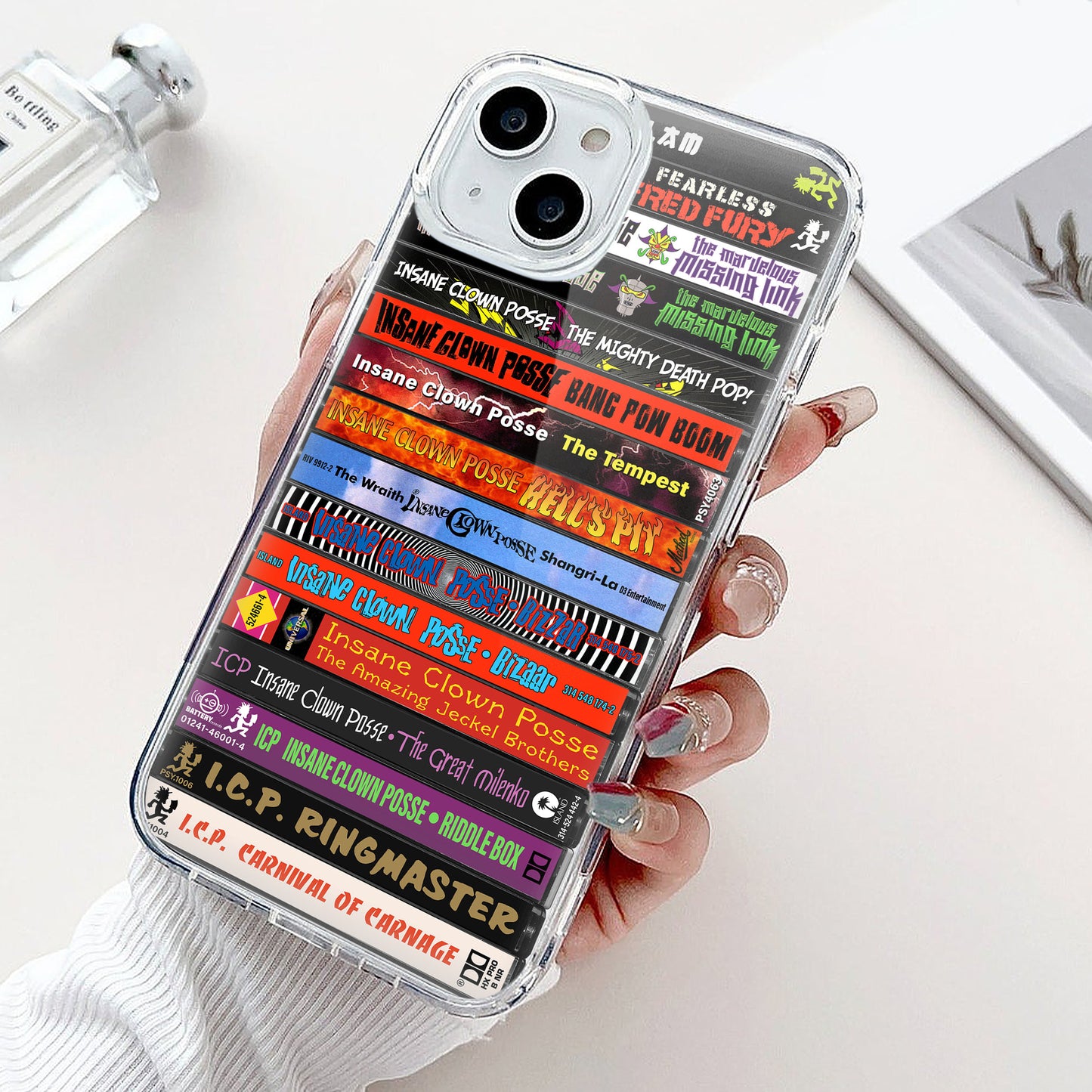 Insane Clown Posse Albums Cassette Collection Retro Phone Case