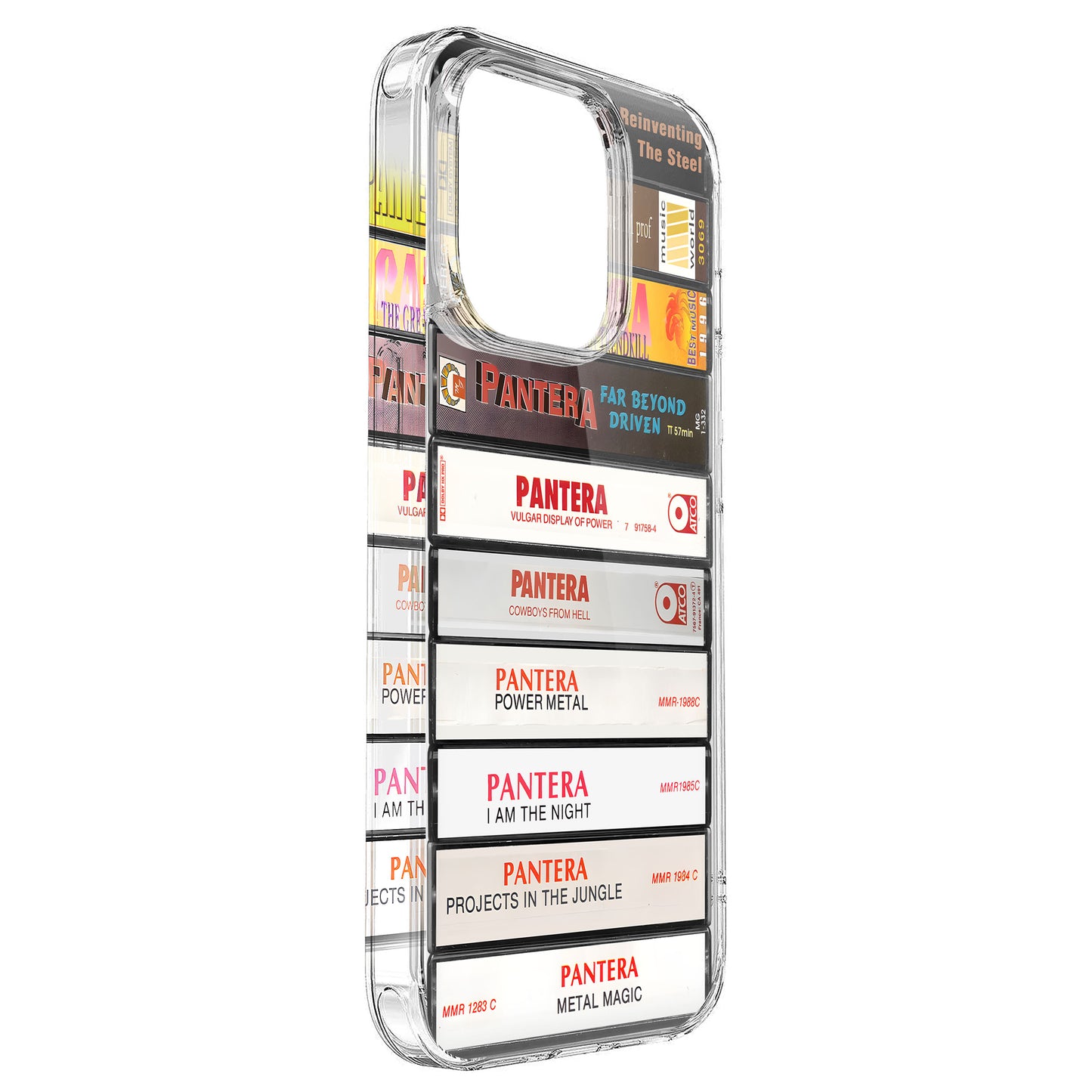Pantera Albums Cassette Collection Retro Phone Case