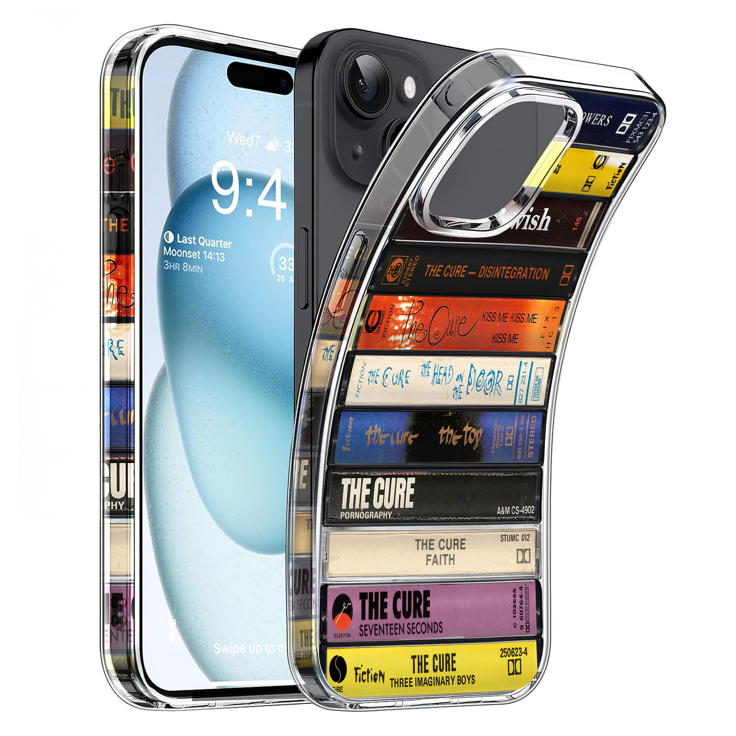 The Cure Albums Cassette Collection Retro MagSafe Phone Case