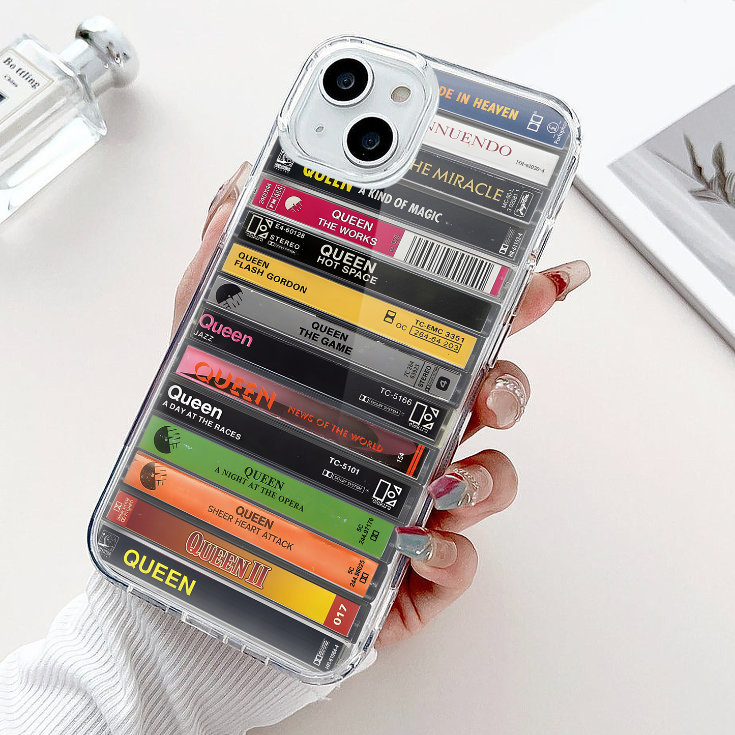 Queen Albums Cassette Collection Retro MagSafe Phone Case