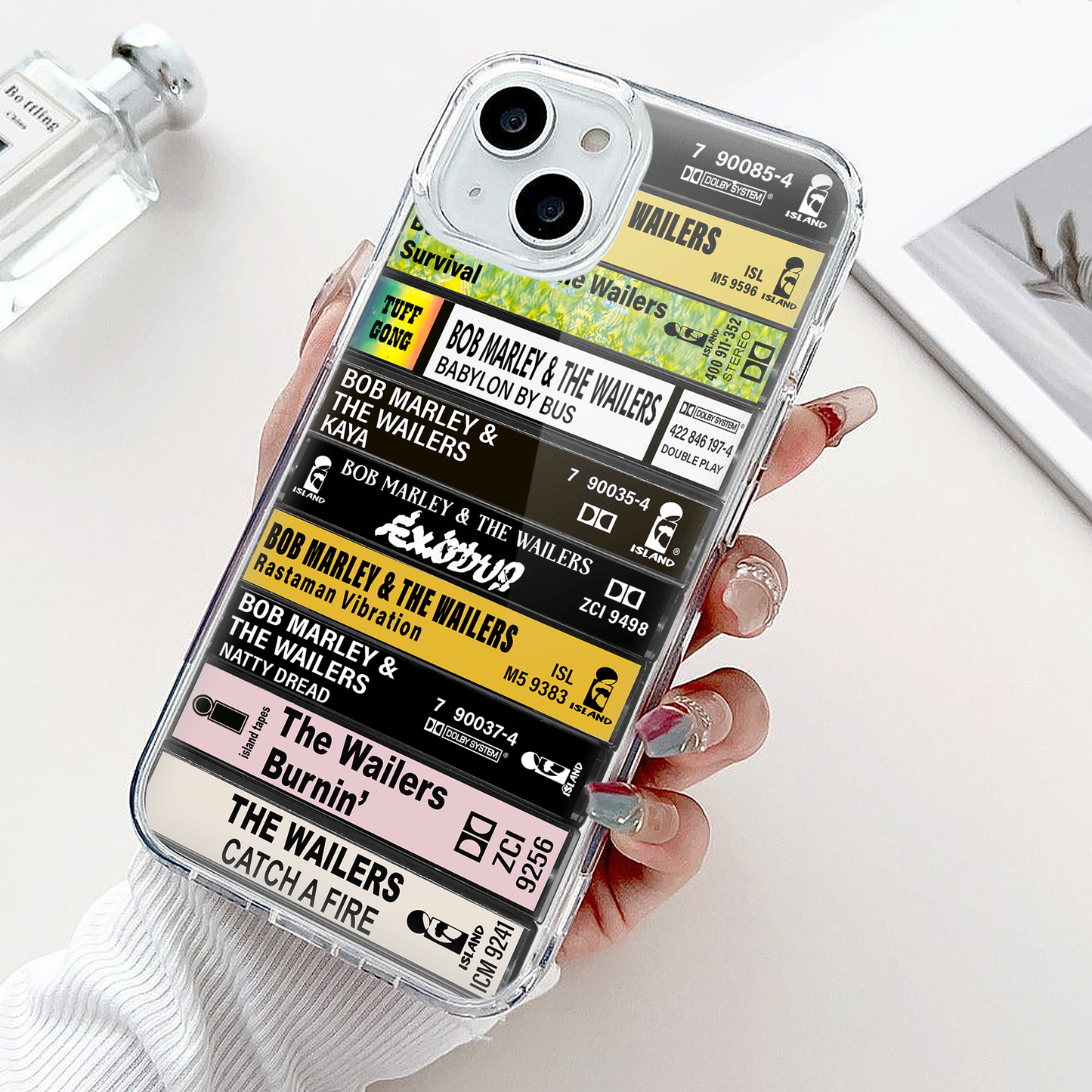 Bob Marley Albums Cassette Collection Retro Phone Case