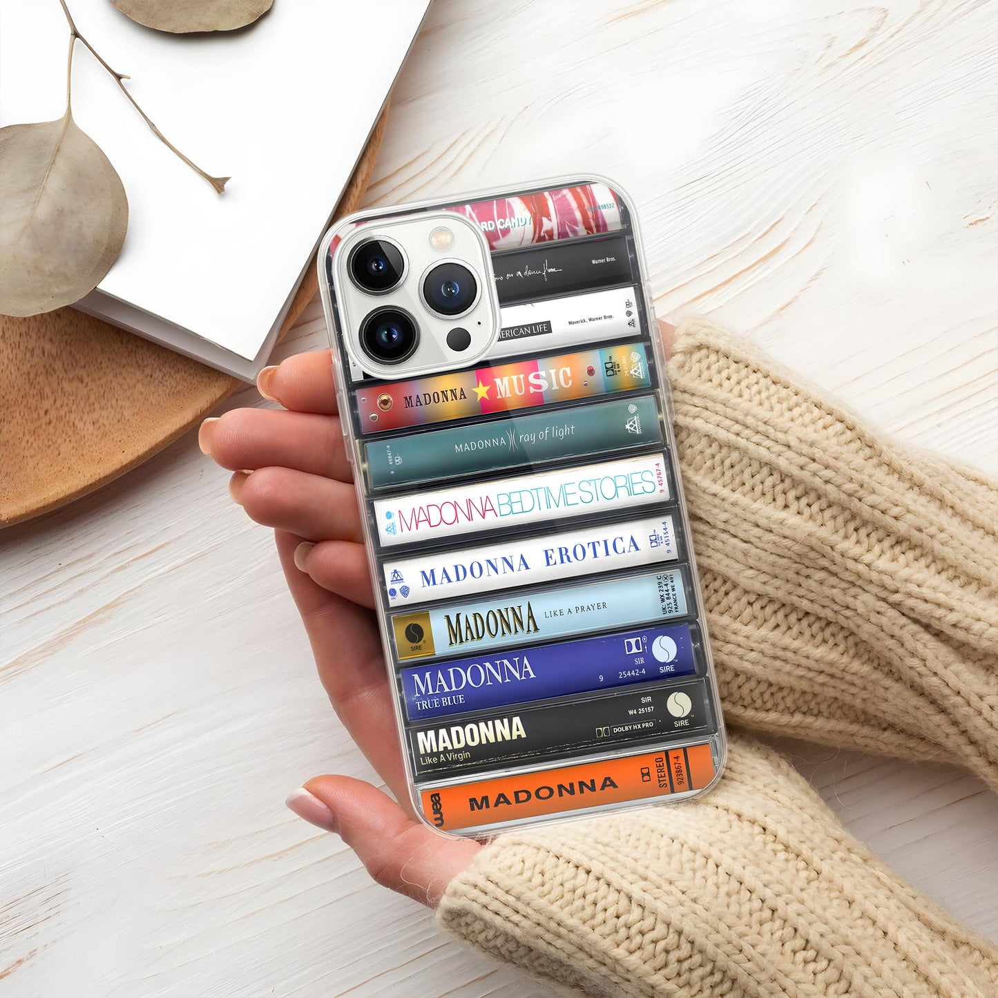 Madonna Albums Cassette Collection Retro MagSafe Phone Case