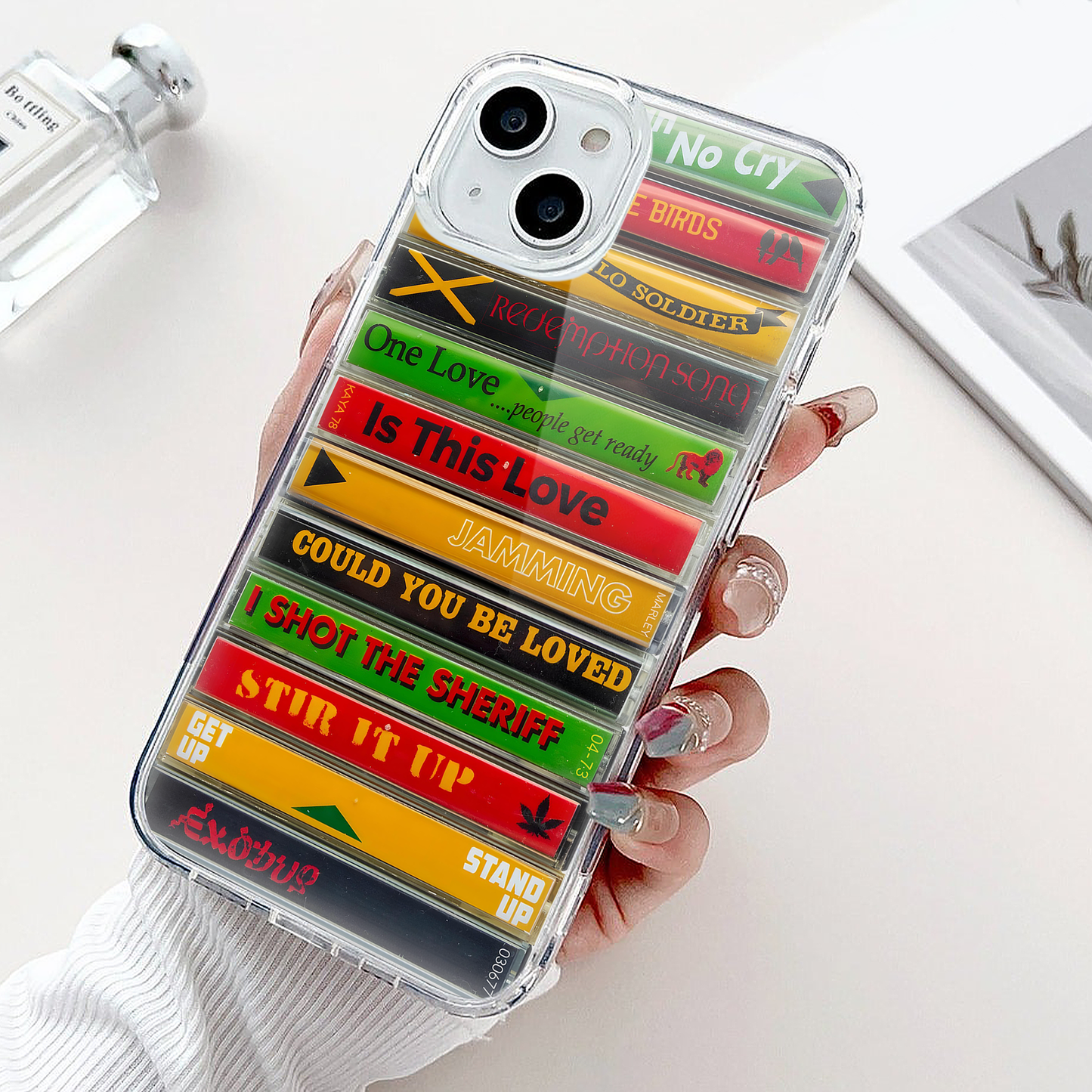 Bob Marley Music Cassette Collection Retro Phone Case