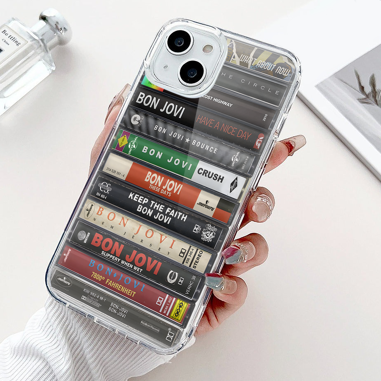 Bon Jovi Albums Cassette Collection Retro MagSafe Phone Case