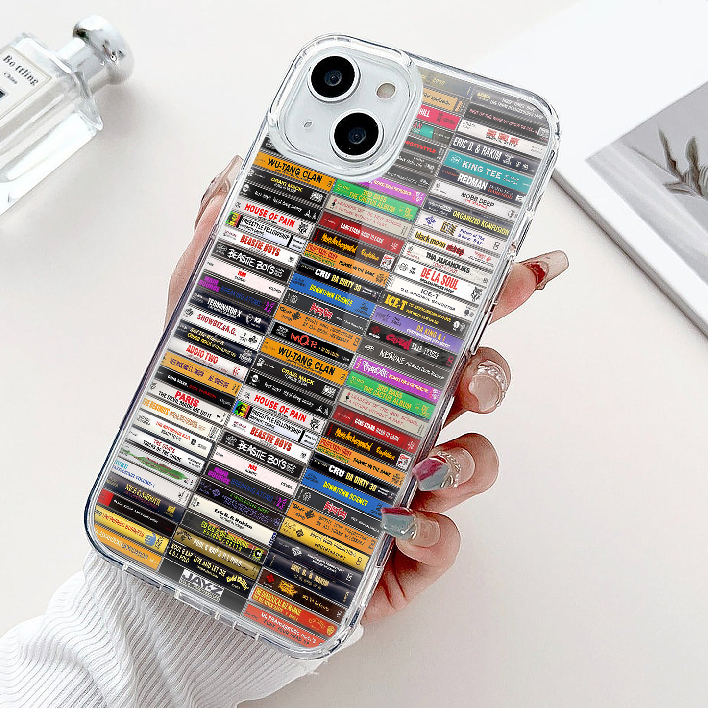 Classic 80s & 90s Hip Hop Albums Cassette Collection Retro MagSafe Phone Case