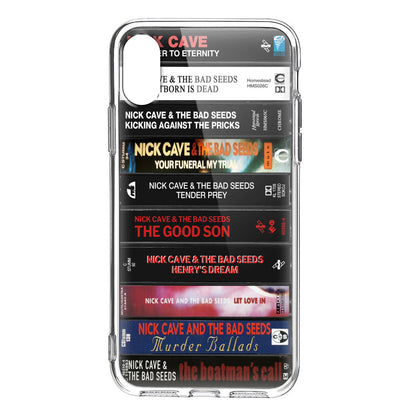 Nick Cave and the Bad Seeds Albums Cassette Collection Retro Phone Case