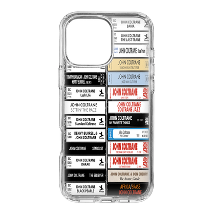 John Coltrane Albums Cassette Collection Retro Phone Case