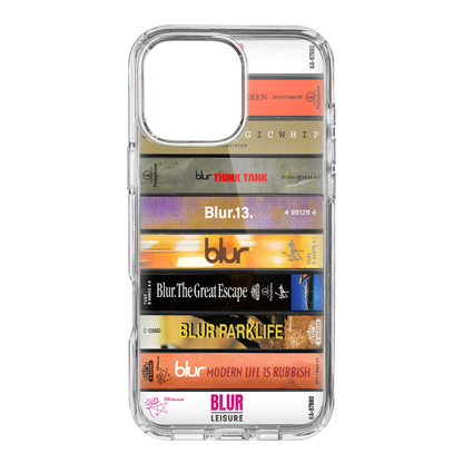Blur Albums Cassette Collection Retro Phone Case