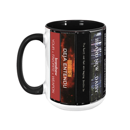 Brand New Albums Cassette Collection Retro Accent Mug