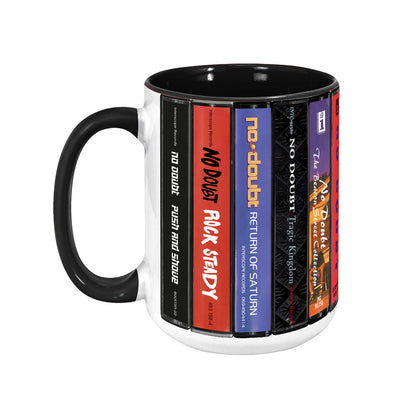 No Doubt Albums Cassette Collection Retro Accent Mug