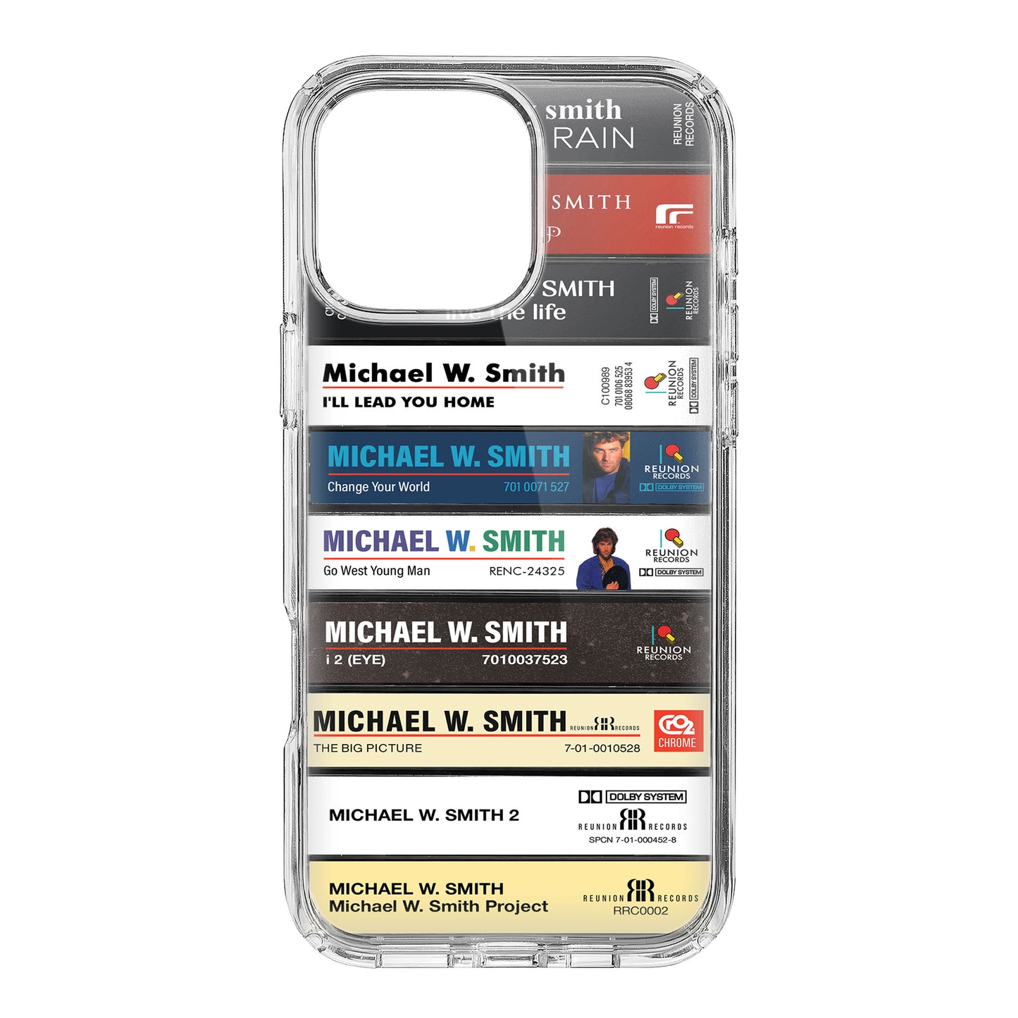 Michael W. Smith Albums Cassette Collection Retro Phone Case