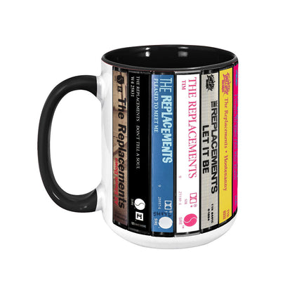 The Replacements Albums Cassette Collection Retro Accent Mug