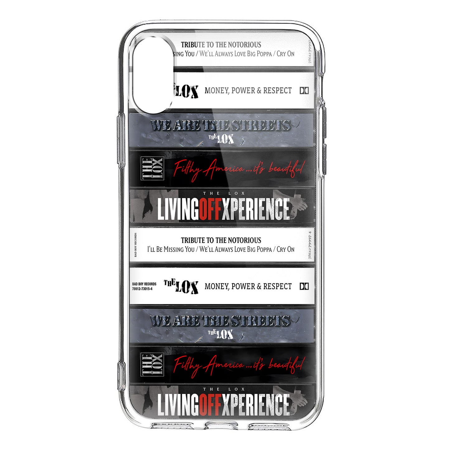 The Lox Albums Cassette Collection Retro Phone Case