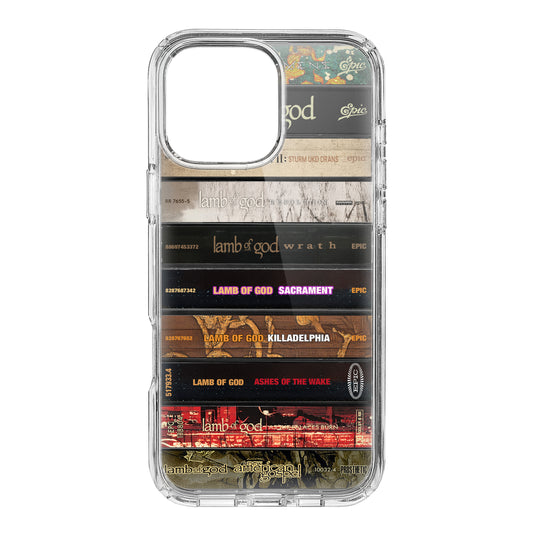 Lamb of God Albums Cassette Collection Retro Phone Case