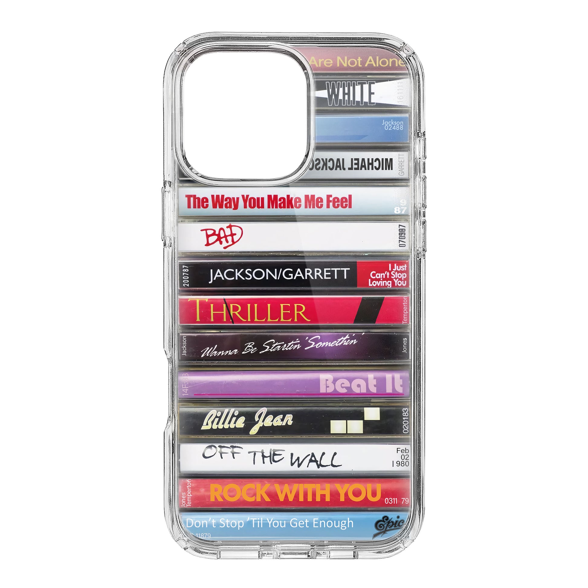 Michael Jackson Music Cassette Collection Retro Phone Case – MTervoDesign