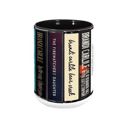 Brandi Carlile Albums Cassette Collection Retro Accent Mug