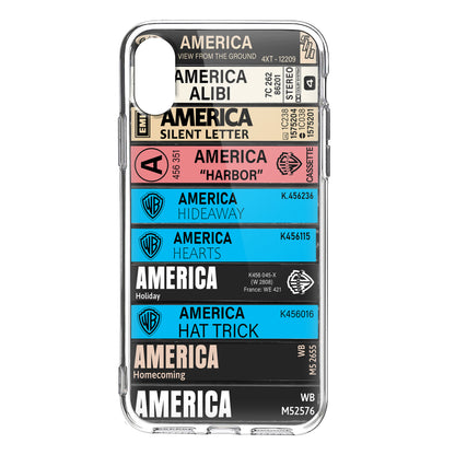 America Albums Cassette Collection Retro Phone Case