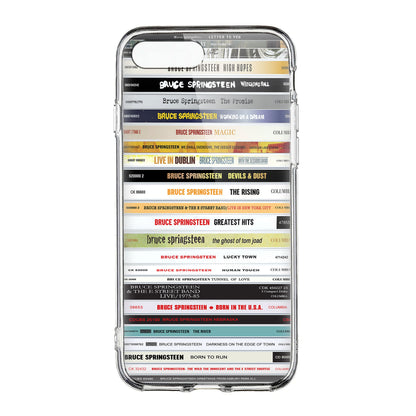 Bruce Springsteen Albums CD Collection Retro Phone Case