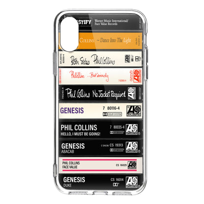 Phil Collins Albums Cassette Collection Retro Phone Case