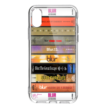 Blur Albums Cassette Collection Retro Phone Case