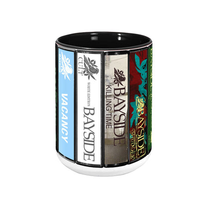 Bayside Albums Cassette Collection Retro Accent Mug