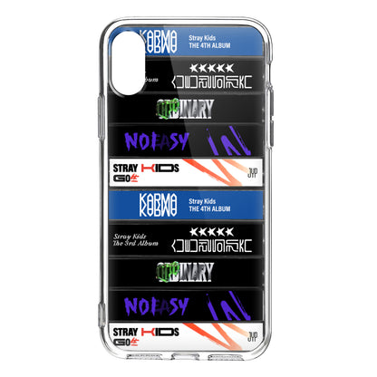 Stray Kids Albums Cassette Collection Retro Phone Case