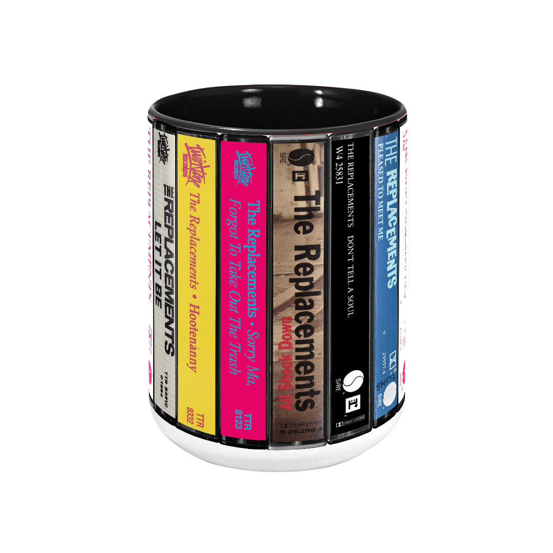 The Replacements Albums Cassette Collection Retro Accent Mug