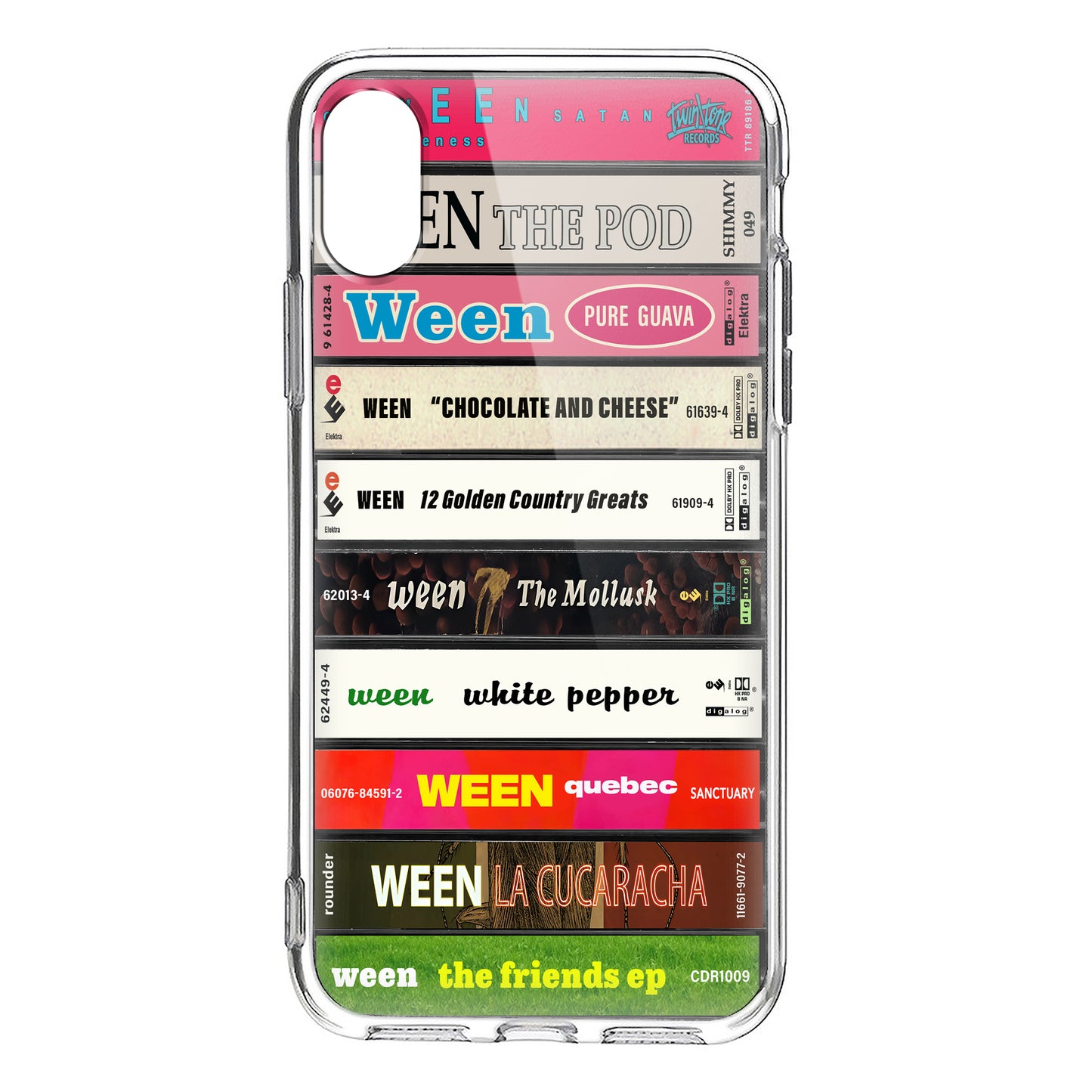 Ween Albums Cassette Collection Retro Phone Case