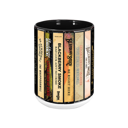 Blackberry Smoke Albums Cassette Collection Retro Accent Mug