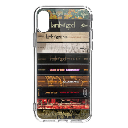 Lamb of God Albums Cassette Collection Retro Phone Case