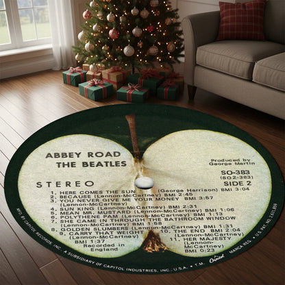 Custom Album Music CD Round Rug