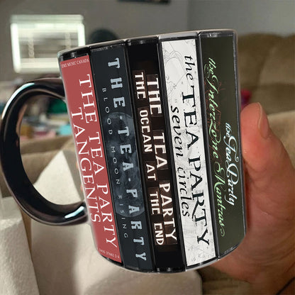 The Tea Party Albums Cassette Collection Retro Accent Mug