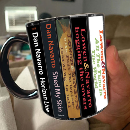 Lowen & Navarro Albums Cassette Collection Retro Accent Mug
