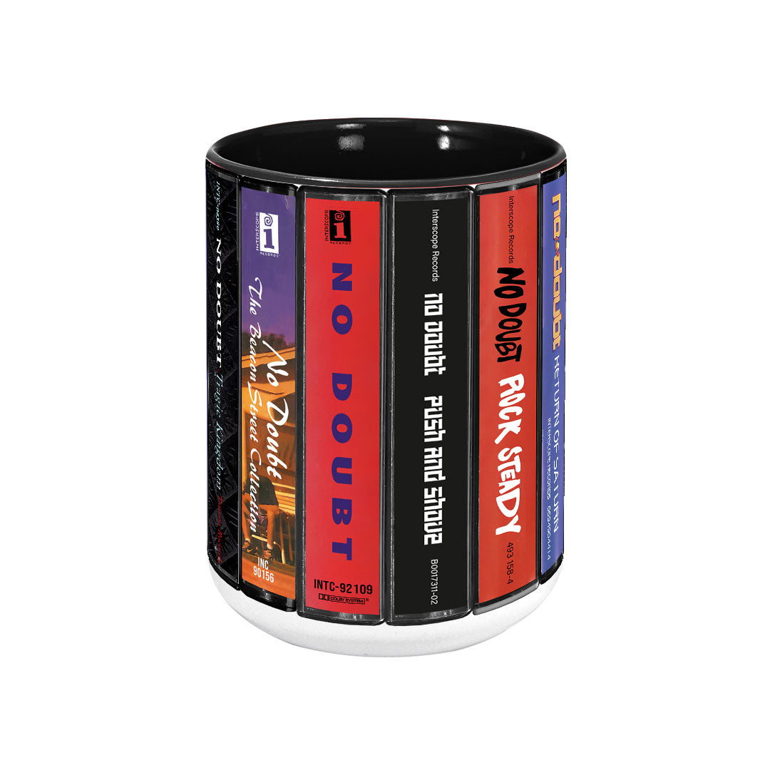 No Doubt Albums Cassette Collection Retro Accent Mug