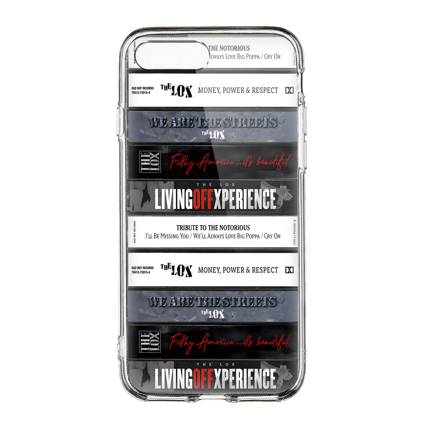 The Lox Albums Cassette Collection Retro Phone Case