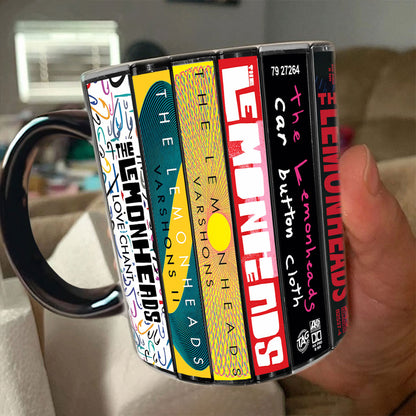 The Lemonheads Albums Cassette Collection Retro Accent Mug