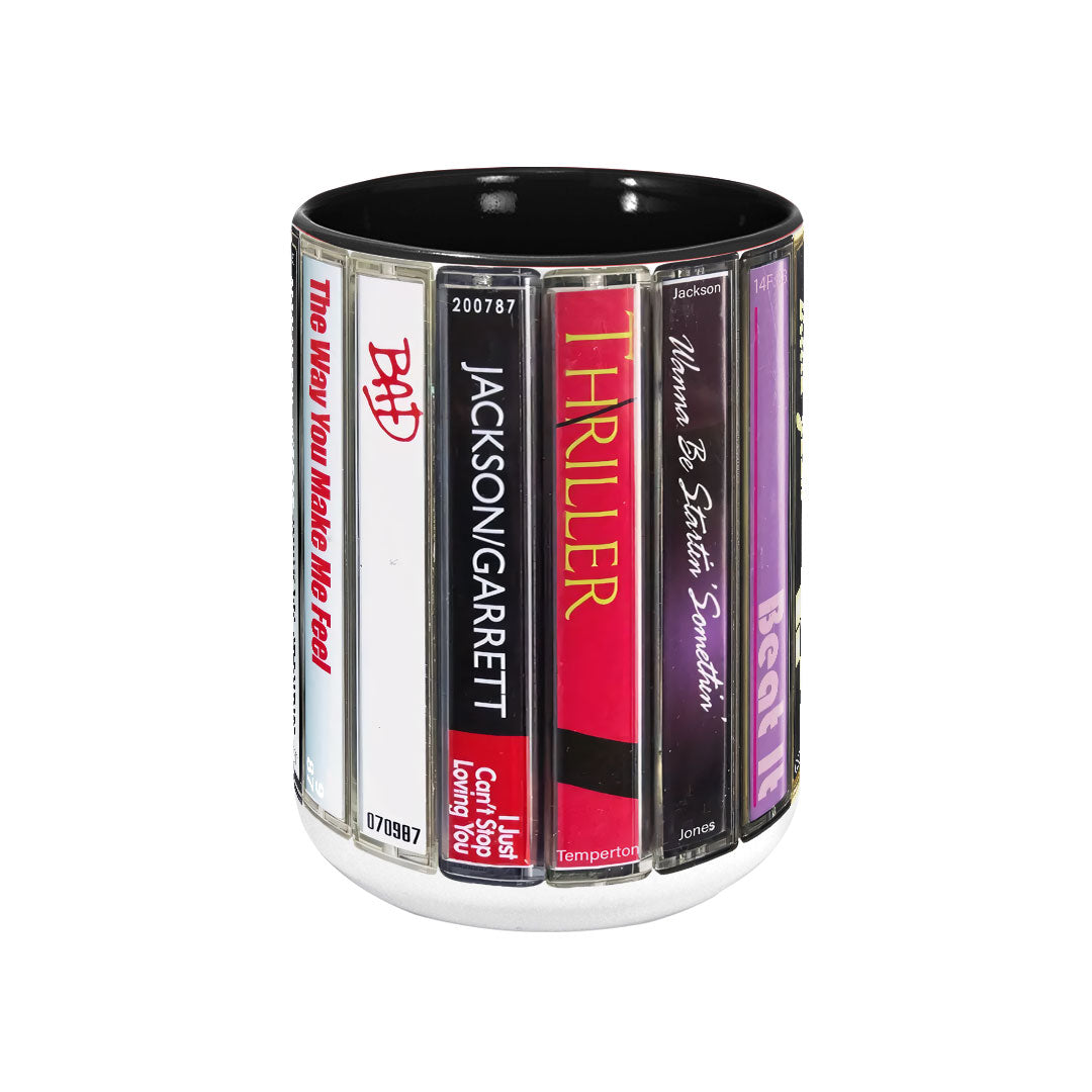 Michael Jackson Music Cassette Retro Collection Accent Mug