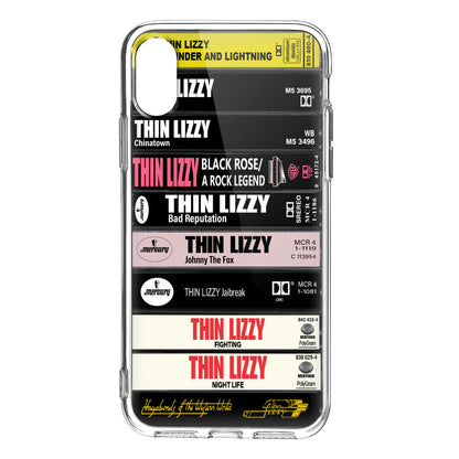 Thin Lizzy Albums Cassette Collection Retro Phone Case