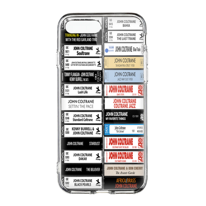 John Coltrane Albums Cassette Collection Retro Phone Case