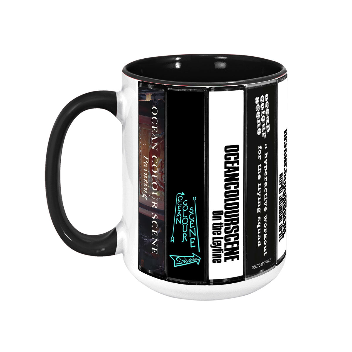 Ocean Colour Scene Albums Cassette Collection Retro Accent Mug