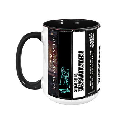 Ocean Colour Scene Albums Cassette Collection Retro Accent Mug