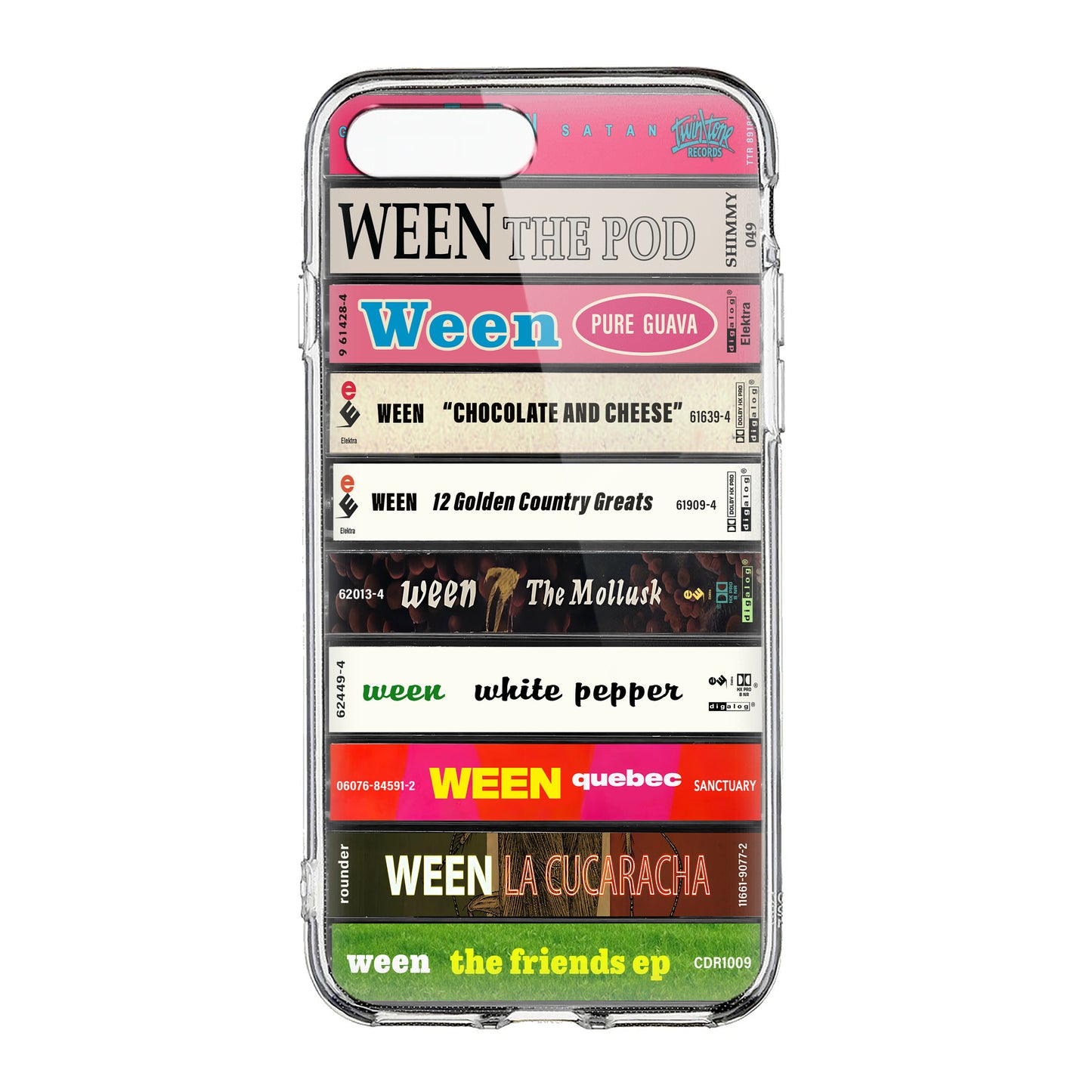 Ween Albums Cassette Collection Retro Phone Case